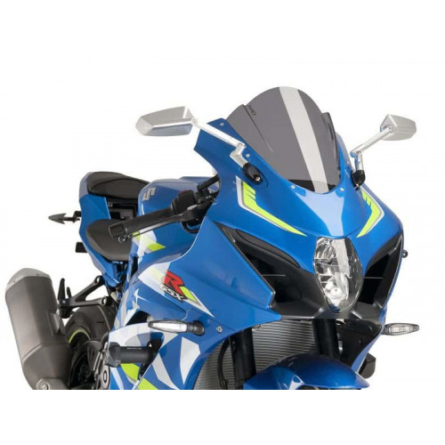 Z-Racing Screen (Dark Smoke) For Suzuki GSX R 1000 R (17-20) By Puig 9013F