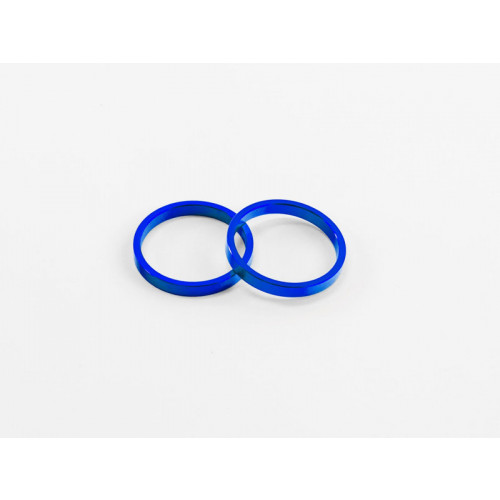 Rings For Short Bar Ends (Blue) For BMW G310 GS (17-19) By Puig 9170A