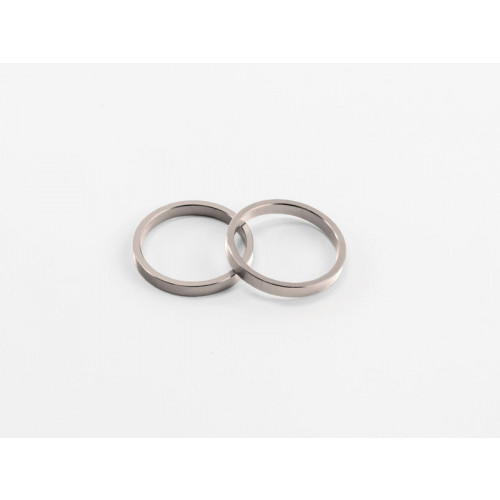 Rings For Short Bar Ends (Silver) For SYM Maxsym TL (20-21) By Puig 9170P