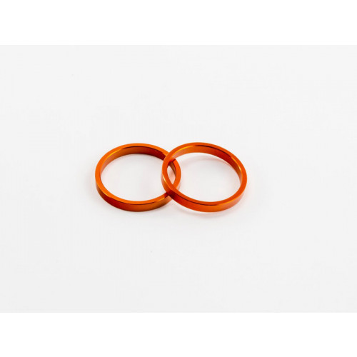 Rings For Short Bar Ends (Orange) For BMW C400 GT (20-22) By Puig 9170T