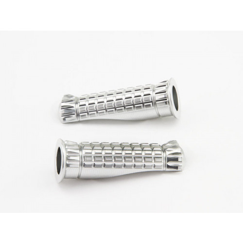 R-Fighter Footpegs (Silver) For Indian FTR1200 R Carbon (22) By Puig 9192P