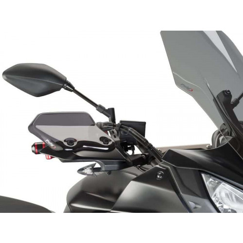 Handguard Extension (Dark Smoke) For Yamaha MT-07 Tracer (16-19) By Puig 9214F