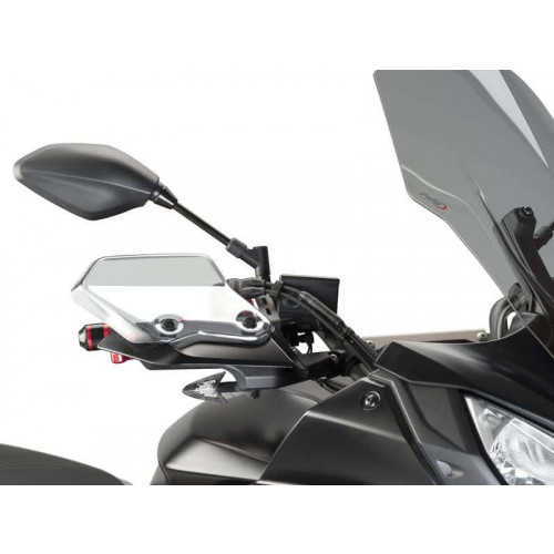 Handguard Extension (Clear) For Yamaha MT-07 Tracer (16-19) By Puig 9214W