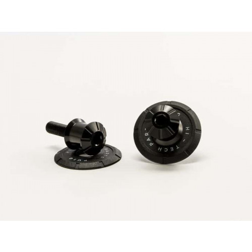 Swing Arm Spool Slider 6mm (Black) For Benelli TRK 502 X (16-21) By Puig 9258N