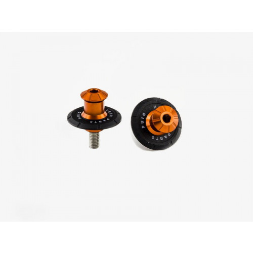 Swing Arm Spool Slider 8mm (Orange) For Triumph Tiger 1050 (10-13) By Puig 9259T