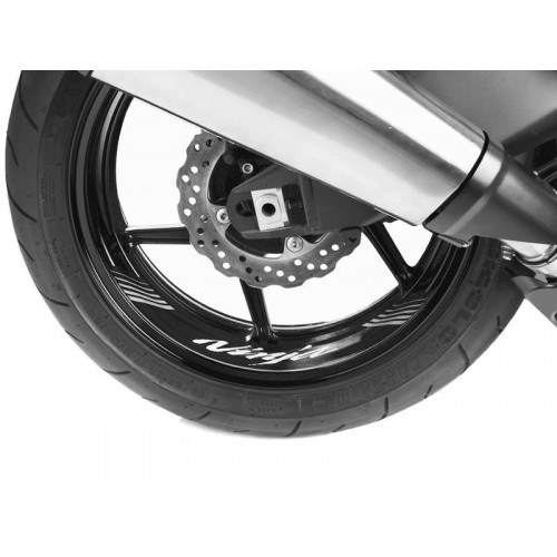 Wheel Rim Stickers (White) For Yamaha MT-09 Tracer (15-20) By Puig 9293B