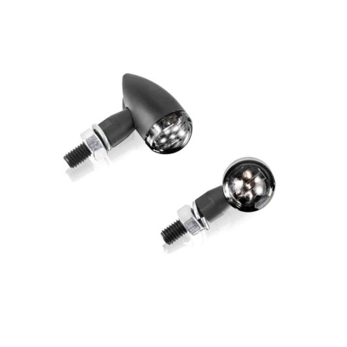 Tiny Indicators (Black) For Triumph Speed Triple 1200 RR (22) By Puig 9314N