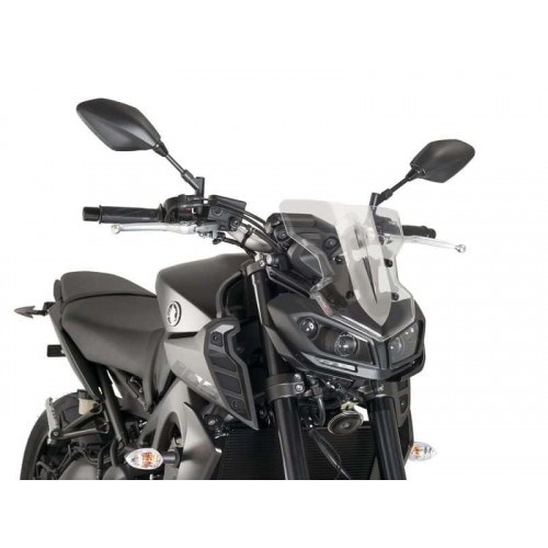 New Generation Sport Screen (Clear) For Yamaha MT-09 (17-20) By Puig 9376W