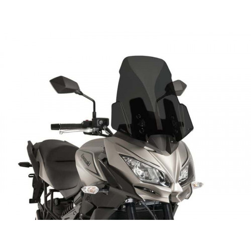 Touring Screen (Dark Smoke) For Kawasaki Versys 1000 Grand Tourer (21) By Puig 9421F