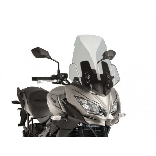 Touring Screen (Light Smoke) For Kawasaki Versys 1000 Grand Tourer (21) By Puig 9421H