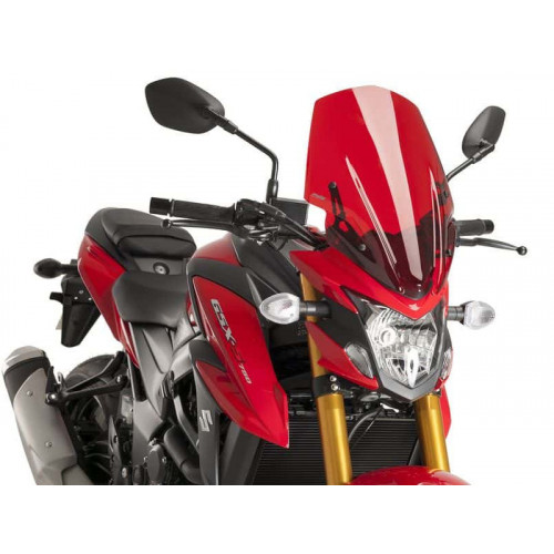 New Generation Touring Screen (Red) For Suzuki GSX S 750 (17-21) By Puig 9436R