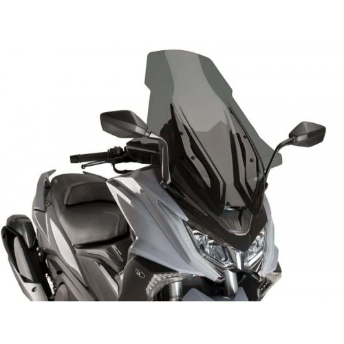 V-Tech Line Touring Screen (Dark Smoke) For Kymco AK 550 (17-21) By Puig 9477F