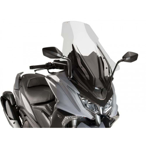 V-Tech Line Touring Screen (Clear) For Kymco AK 550 (17-21) By Puig 9477W