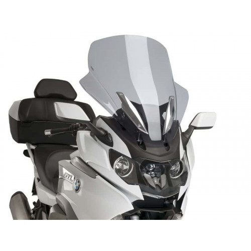 Touring Screen (Light Smoke) For BMW K1600 B (18-21) By Puig 9512H