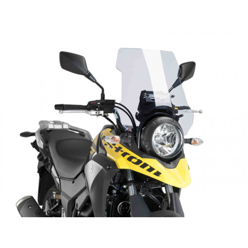 Touring Screen (Clear) For Suzuki V-Strom DL 250 (17-21) By Puig 9606W