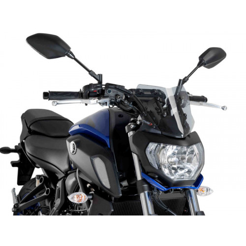 New Generation Sport Screen (Light Smoke) For Yamaha MT-07 (18-20) By Puig 9666H