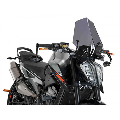 New Generation Sport Screen (Dark Smoke) For KTM 890 Duke L (21-22) By Puig 9668F