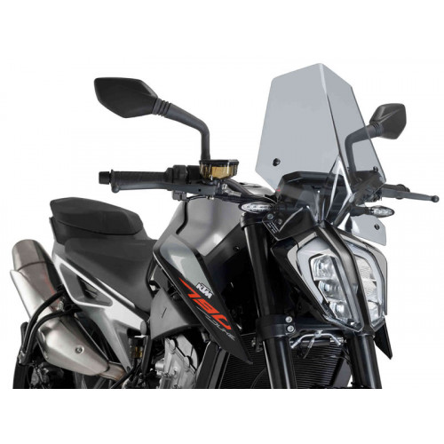 New Generation Sport Screen (Light Smoke) For KTM 790 Duke L (18-19) By Puig 9668H