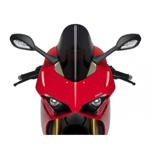 Racing Screen (Dark Smoke) For Ducati Panigale 1100 V4 S (18-19) By Puig 9690F