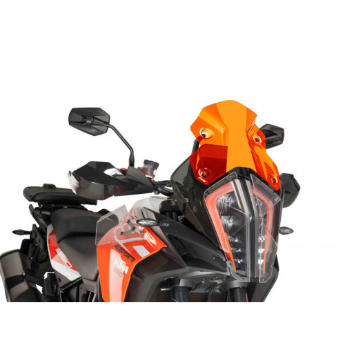 Sport Screen (Orange) For KTM 1290 Super Adventure S (17-21) By Puig 9716T