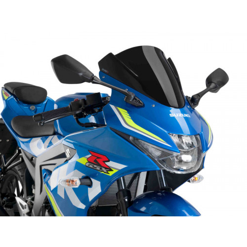 Racing Screen (Black) For Suzuki GSX R 125 (17-21) By Puig 9721N