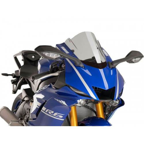 Z-Racing Screen (Light Smoke) For Yamaha YZF R6 (17-20) By Puig 9723H