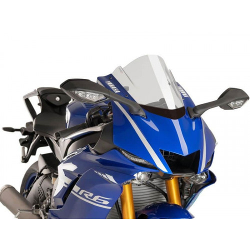 Z-Racing Screen (Clear) For Yamaha YZF R6 Race (21-22) By Puig 9723W