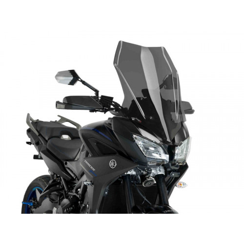 Touring Screen (Dark Smoke) For Yamaha MT-09 Tracer GT (18-20) By Puig 9725F