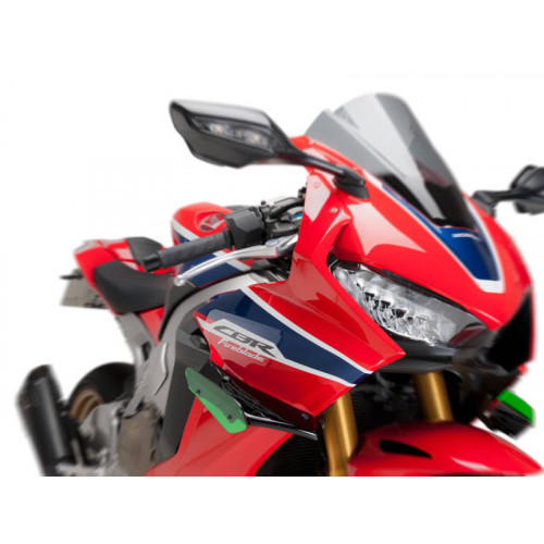 Sport Downforce Spoilers (Green) For Honda CBR1000 RR Fireblade SP2 (17-19) By Puig 9729V