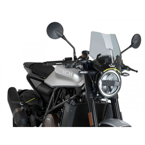 New Generation Sport Screen (Light Smoke) For Husqvarna Vitpilen 701 (17-19) By Puig 9750H