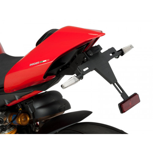 Tail Tidy (Black) For Ducati Panigale V4 (18-20) By Puig 9751N