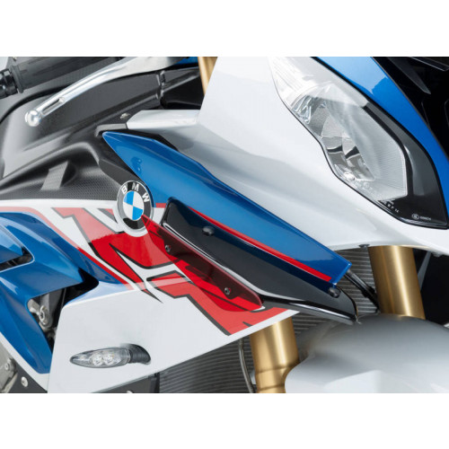 Sport Downforce Spoilers (Red) For BMW S1000 RR (15-18) By Puig 9767R