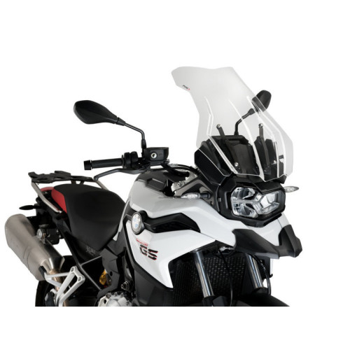 Touring Plus Screen (Clear) For BMW F850 GS (18-22) By Puig 9770W