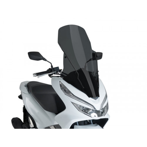 V-Tech Line Touring Screen (Dark Smoke) For Honda PCX 150 (18-20) By Puig 9789F