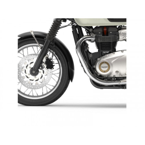 Front Fender Extender (Black) For Triumph Bonneville T120 (16-21) By Puig 9833N