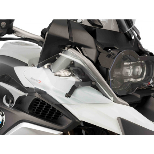 Upper Deflectors (Clear) For BMW R1200 GS (13-18) By Puig 9847W