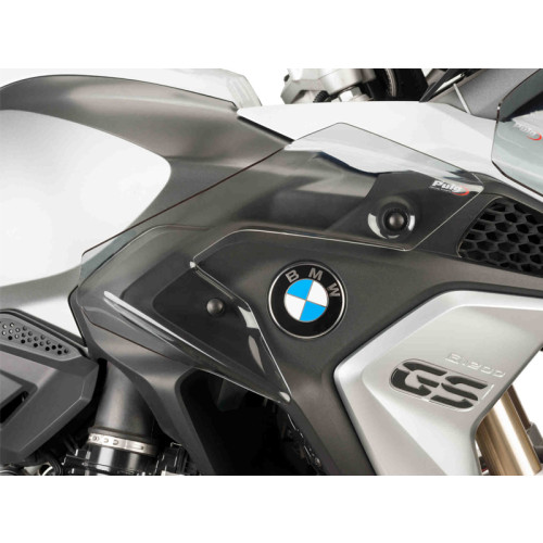 Lower Deflectors (Light Smoke) For BMW R1200 GS (13-18) By Puig 9848H