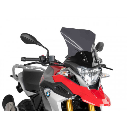 Touring Screen (Dark Smoke) For BMW G310 GS (17-21) By Puig 9879F