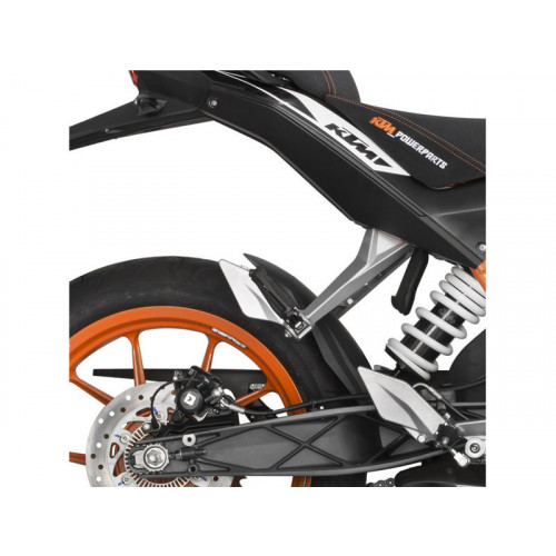 Rear Mudguard Extender (Matt Black) For KTM 390 Duke (12-16) By Puig 9899J