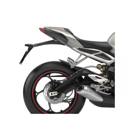 Rear Mudguard Extender (Matt Black) For Triumph Street Triple (17-19) By Puig 9906J