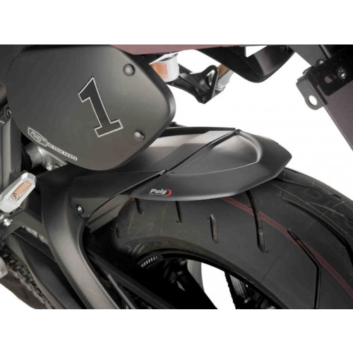 Rear Mudguard Extender (Matt Black) For Yamaha MT-09 SP (18-20) By Puig 9910J