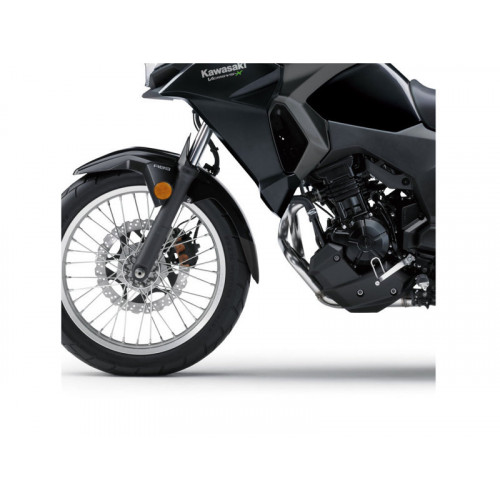 Front Fender Extender (Black) For Kawasaki Versys-X 300 (17-20) By Puig 9922N