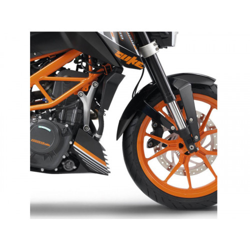 Front Fender Extender (Black) For KTM 390 Duke (17-21) By Puig 9927N