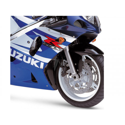 Front Fender Extender (Black) For Suzuki GSX R 750 (00-02) By Puig 9936N