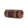 Brown 2L Waxed Canvas Tool Roll Bag By Longride CUS121WBRO