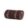 Brown 1.5L Waxed Canvas Tool Roll Bag By Longride CUS124WBRO