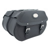 Black 38L Iparex Saddlebags By Longride HC145