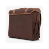 Brown 12.5L Waxed Canvas Quick Release Saddlebag By Longride HQR131WBRO