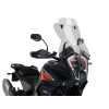 Touring Screen Plus With Extender (Light Smoke) For KTM 1290 Super Adventure S (21-22) By Puig 20817H