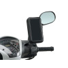 Mirror Stalk Phone Holder (Black) For Yamaha XV 950 R (14-21) By Puig 3533N